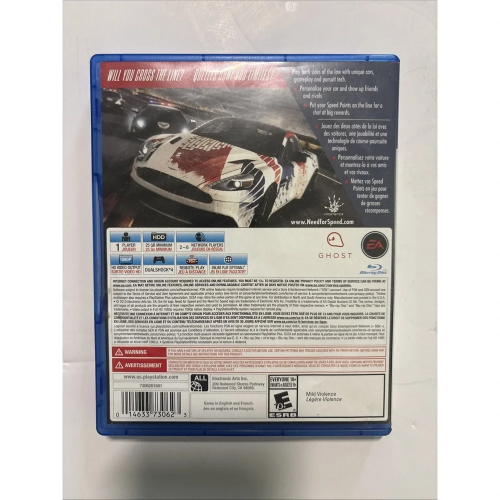 Need for Speed Rivals - Sony PlayStation 4 Compete & Tested
